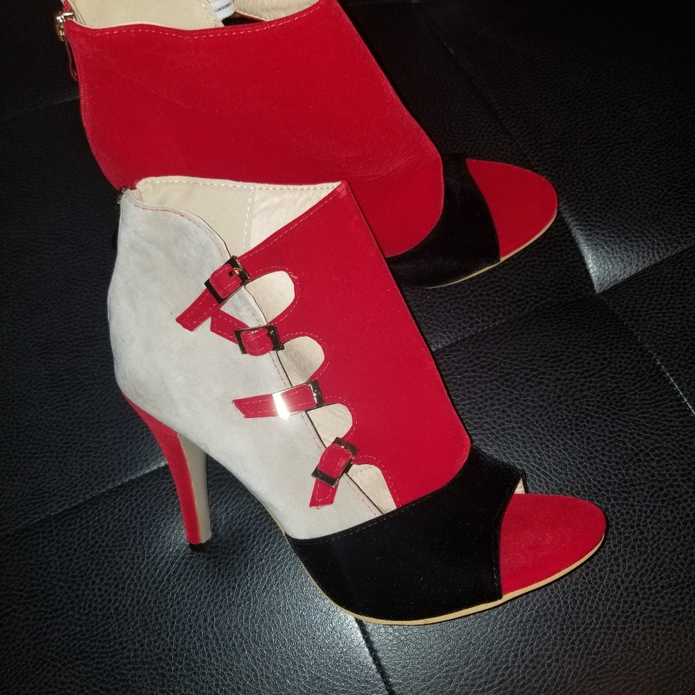 Brand new ladies open toe heels